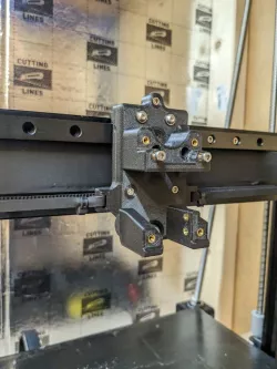 Artillery Sidewinder X2 - X Axis Linear Rail Mount for StealthBurner + Orbiter V2.0