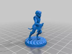 cat minifigiure for dnd