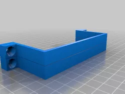 DELL DA-2 Power Supply Mount (parametric)