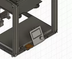 Ender 5 (Pro) Stock LCD Display Relocation Adapter