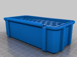 Engraved 48 AAA Battery Holder - Rugged Box