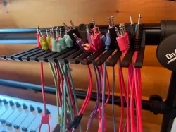 Eurorack Patch Cable Holder