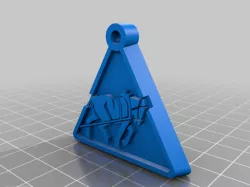 Fend logo keychain