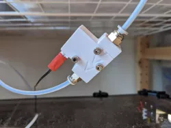 Filament Runout Sensor using 12x6x6mm Micro Switch with Roller