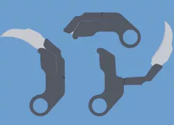 Gravity Karambit - No Screws!