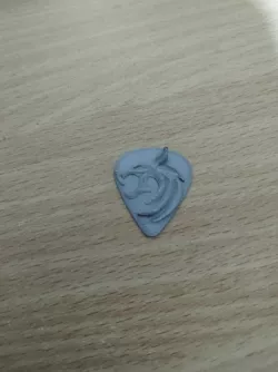 Guitar Pick The Witcher Wolf