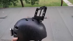 Helmet camera with your mobile phone - holder kit