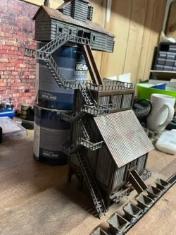 HO scale mineral mine. HON30 009 narrow gauge or HO