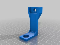 Light support for suspended fork with SKS mudguard
