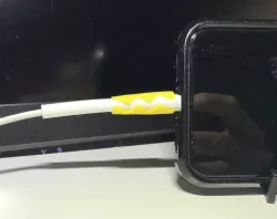 Lightening cord flex TPU cover