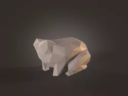 Low Poly Frog