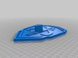 Mandalorian Helmet Stand Base