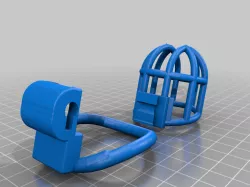 My Customized [18+ NSFW] Parametric Chastity Cage