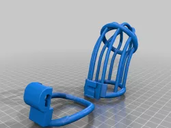 My Customized [18+ NSFW] Parametric Chastity Cage