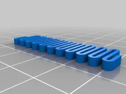 My Customized Flat Spring