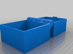 My Customized Hinged Box With Latch, Somewhat Parametric and Printable In One Piece