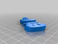 My Customized iamburny's v2  Text - Name Keyring / Keyfob