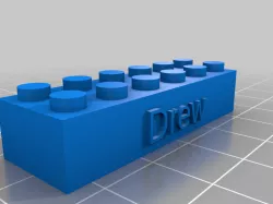 My Customized LEGO compatible Text Bricks