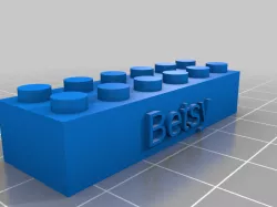 My Customized LEGO compatible Text Bricks
