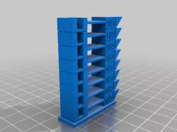 My Customized Temperature Tower with Slic3r G-code generator