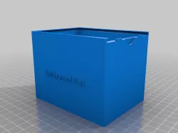 My Customized Top Loader EDH Deck Box