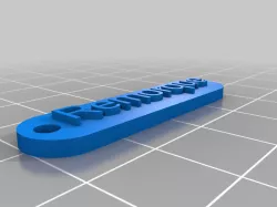 Remorque Keychain