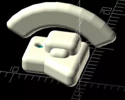 SCAD Shapes with Fillets (rounded edges)