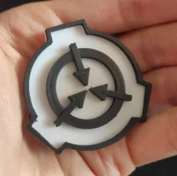 SCP Logo tag