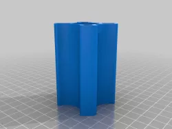 Spool holder rotor with bearings