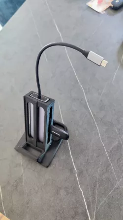 Steam Deck Stand with Docking Station 