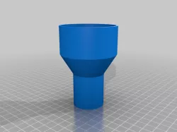 Vacuum Hose adapter for blast cabinet