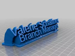 valerie branch manager alice font