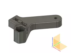 Voron Legacy hotbed support