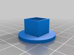 10mm square sample mount adapter