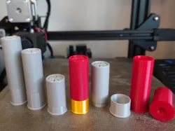 12 Gauge Shotshell Pack replicas and snap caps