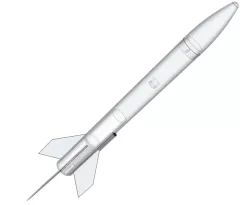 Alpha 3DP Model Rocket for 18x70mm Estes Engines 