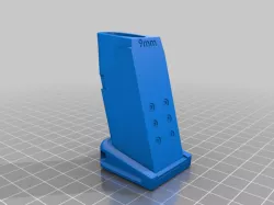 BIC MINI LIGHTER SLEEVE - GLOCK MAGAZINE (PARACORD)