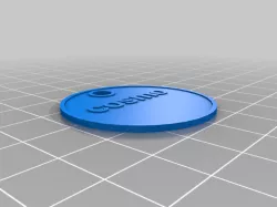 Cosmo dog tag