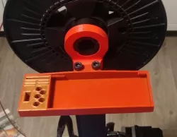 Creality Ender 2 Pro tools storage for spool holder
