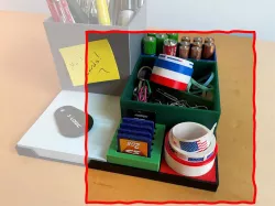 Daves Modular Organizer-Stamp Holder Dispenser