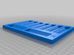 Deep impact socket set organizer