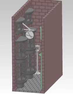 Diagon Alley Bookshelf Diorama