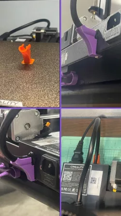 Ender S1 / S1 Pro bed cable guide FIX ** See Details **