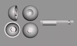 eye ball drill bit polisher or sanding