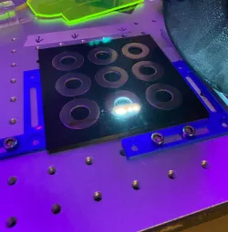 Fiber laser jig