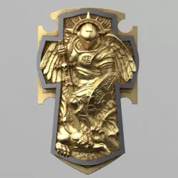 Grey knight demon hunter shield