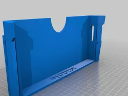 Hanging shelf for tablets