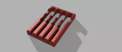 Harbor freight Pick and Hook Wall Mounted Organizer