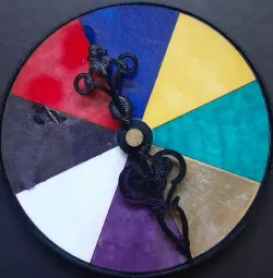 Harry Potter & the Philosopher’s Stone Board Game – Prototype – HP Board Game Coloured Spinner