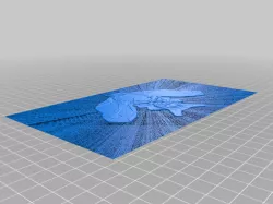 HueForge Demon Skull